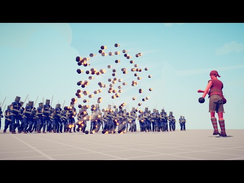 GOD BOMB THROWER vs ARMIES - Totally Accurate Battle Simulator TABS