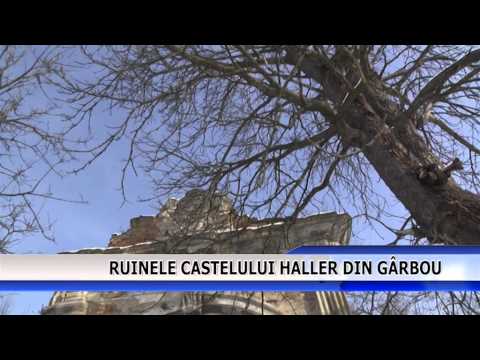 Ruinele castelului Haller din Garbou