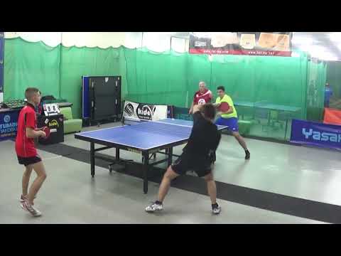 С.Сариев/Б.Хаджистефану - Р.Георгиев/С.Марков Мач за трето място Двойки Дек. 18