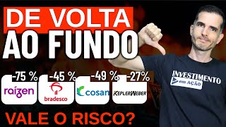 É COMPRA? BBDC ABAIXO DE R$ 12,00 - CSAN3 ABAIXO DE R$ 7,00 - RAIZ4 ABAIXO DE R$ 2,00 E KEPL3 POR 8?