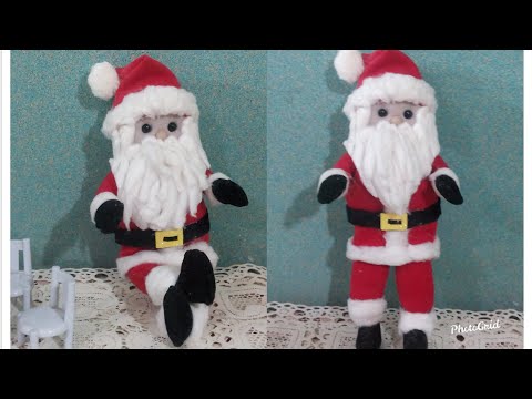 طريقة عمل بابا نويل Santa Clause للكريسماس روووووووعة