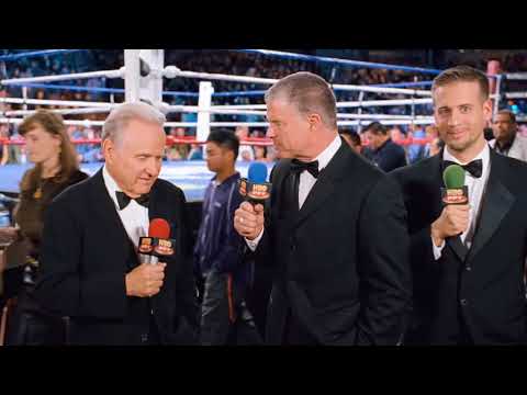 Rocky Balboa trailer montage: underdog training cuts against a roaring Las Vegas crowd