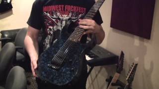 Rivers of Nihil "The Conscious Seed of Light" studio update: guitar gear and tracking