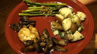 Grouse Marsala with Sheephead Mushrooms Wild Game Recipe - Cooking