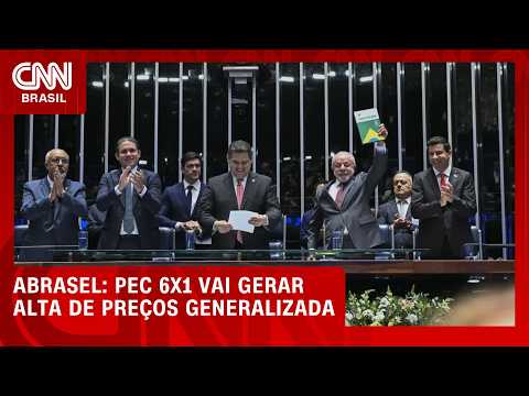 PEC 6×1 é uma medida irresponsável e eleitoreira, diz Abrasel | CNN AGORA