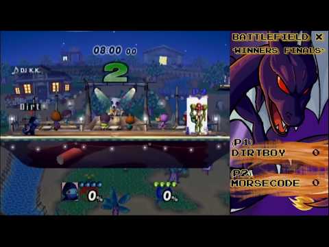 Battlefield X *Bracket* Dirtboy(Squirtle) vs Morsecode(Samus) Winner's Final