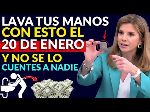 LAVA Tus Manos con ESTO el 20 de Enero y Atrae MUCHO Dinero | Marian Rojas Estapé