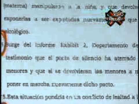 SuperXclusivo 3/10/11 - Ana Cacho pierde custodia permanente de sus hijas 2/9