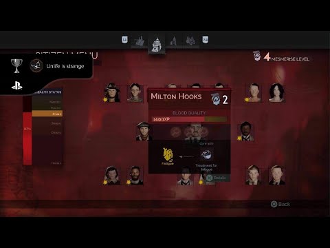 Vampyr: Unlife is strange (SILVER) Trophy