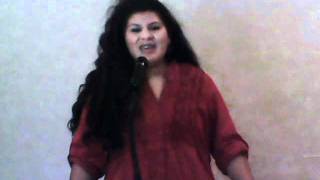 Stephanie Ortiz singing Who Says by Selena Gomez.AVI