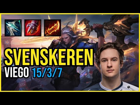 SVENSKEREN - VIEGO vs TF BLADE - KHA'ZIX Jungle - NA Grandmaster - Patch 11.3