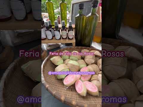 Máxima CALIDAD en COSMÉTICA NATURAL🌷Feria ARTESANAL de Villa de las Rosas,Traslasierra, Córdoba🌸
