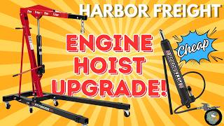 Secret Harbor Freight Engine Hoist UPGRADE!