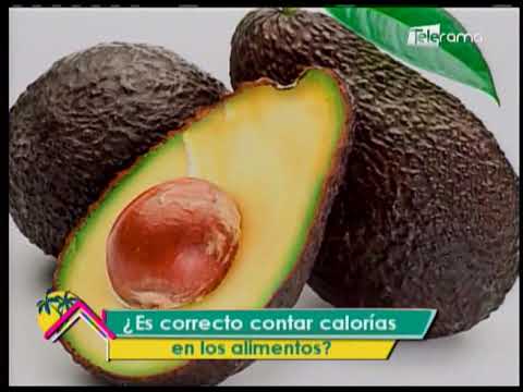 ¿Es correcto contar calorías en los alimentos?