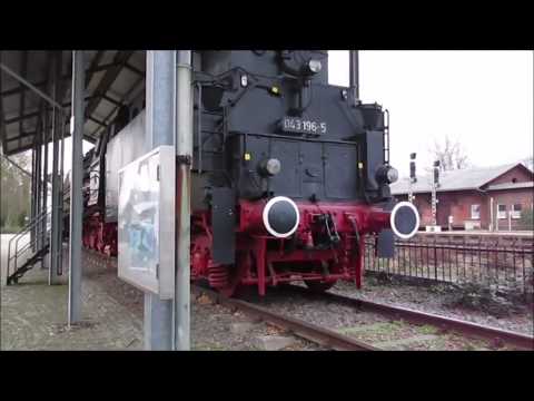 In Salzbergen steht eine Dampflok 043 196 - 5