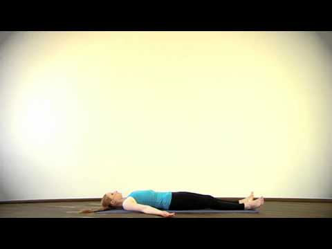 Totenpose Savasana