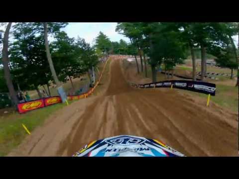 GoPro HD: Jessy Nelson Full Moto 2 - 2012 Lucas Oil Pro Motocross Championship Southwick