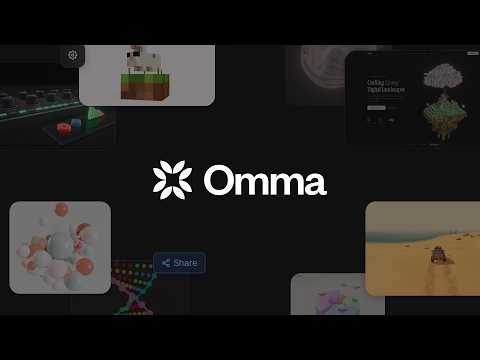 Introducing Omma - 3D, Apps, and Websites - By Spline