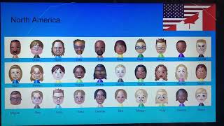 The Wii CPU Miis Nationalities