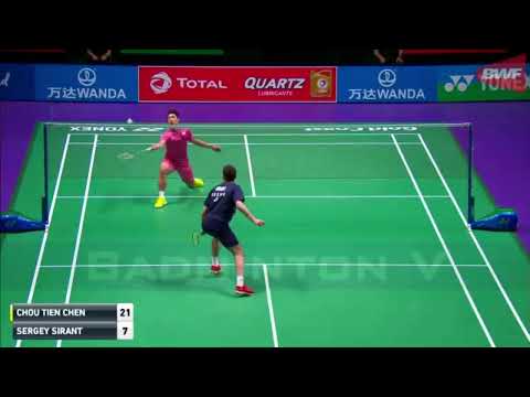 MS | CHOU Tien Chen vs Sergey SIRANT | Sudirman Cup 2017