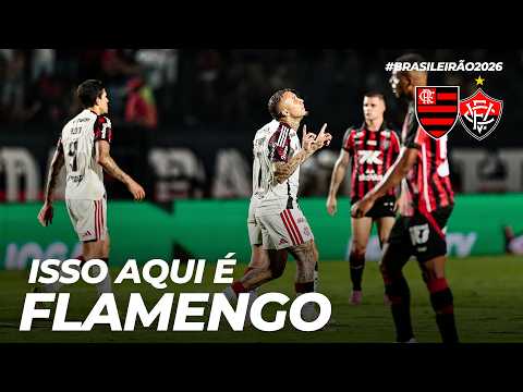 ISSO AQUI É FLAMENGO | VITÓRIA 1 X 2 FLAMENGO | CAMPEONATO BRASILEIRO (10/02/2026)