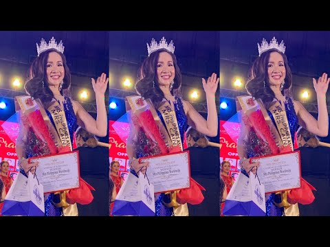 Mrs Philippines Worldwide 2019 crowning moment