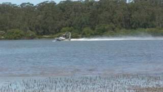 preview picture of video 'An Airboats International Newcastle class airboat'