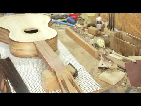 Making classical guitar from SCRATCH!!! -part 12-