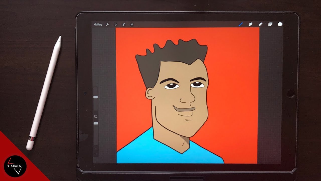 How I DIGITALLY Draw CARTOONS -(Step by Step)