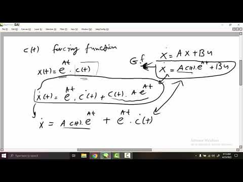 Analysis of dynamic systems Lec5 (forced response)