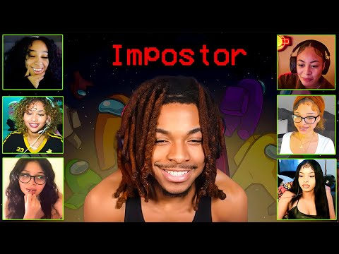 AMONG US vs 6 LIGHT SKINS.. *Gone Wrong*