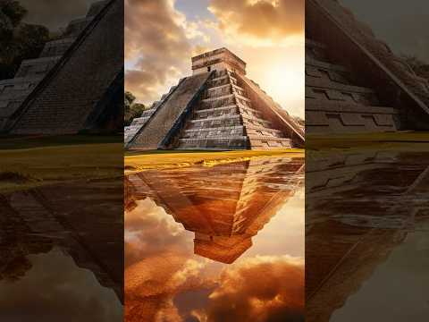 Chichén Itzá: Ancient Mayan Marvel and Wonder of the World 🏛️🌄 #adventuretravel #history