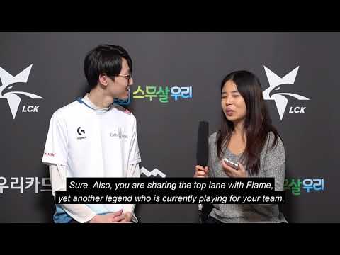 Nuguri on his first LCK split with DAMWON Gaming, things he has learnt from Flame | Ashley Kang
