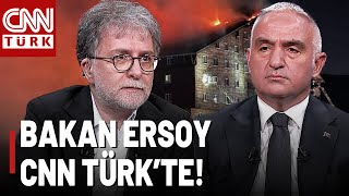 Kültür ve Turizm Bakanı Mehmet Nuri Ersoy, CNN TÜRK'te Ahmet Hakan'ın Sorularını
