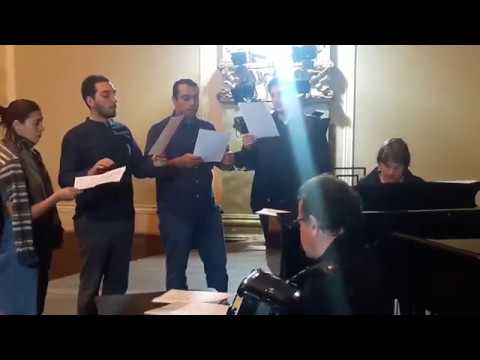 Almas Vaggvisa (at rehearsal) - Iriao feat Galliano, Fresu, Lundgren, Salome Kvaliashvili