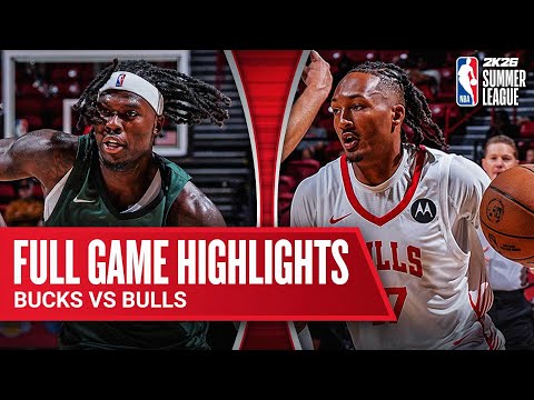 BUCKS vs BULLS | NBA SUMMER LEAGUE | FULL GAME HIGHLIGHTS | July 16, 2025
