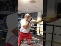 TYSON FURY TRAINING FOR NGANNOU! SHADOW BOXES & FIRES QUICK KO COMBOS!