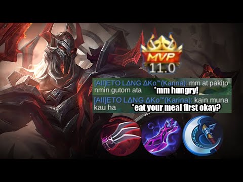 TOP GLOBAL MOSKOV! TEAMMATE TRASHTALKED ME AND ENDED UP BEING CARRIED! MLBB