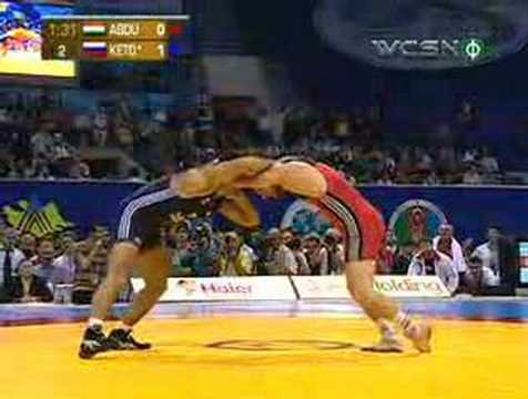 Ketoev wins wrestling gold in 94-kilo debut