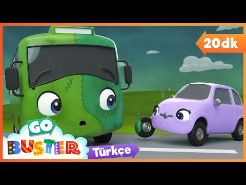 Otobüs Buster Zombiye Dönüşüyor!😧 | Go Buster Türkçe - Çocuk Çizgi Filmleri