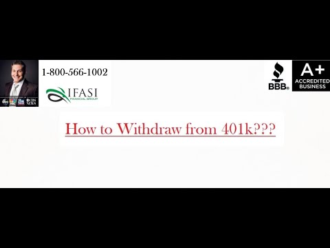 How to Withdraw from 401k - How to Withdraw from a 401k