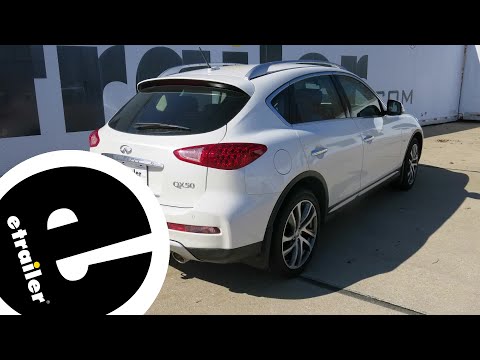 etrailer | DIY 2016 Infiniti QX50 Installation for the Curt Trailer Hitch Receiver