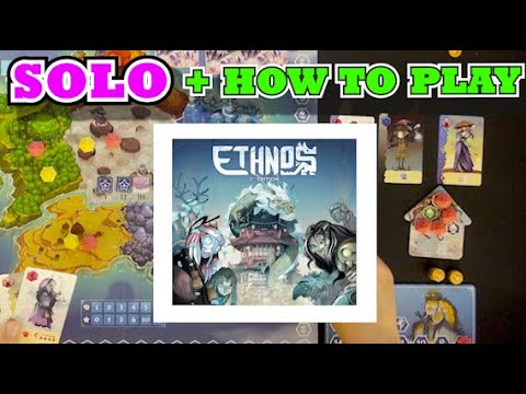 [4K] ETHNOS 2nd Edition - Solo Playthrough + How to Play