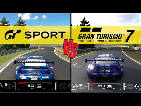 GT7 vs GT Sport - Nordschleife Circuit Experience