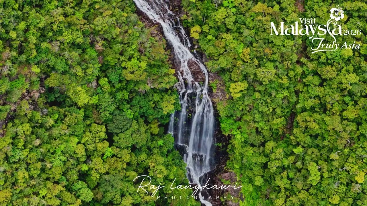 Explore Temurun Waterfall and its lush rainforest in Langkawi!
