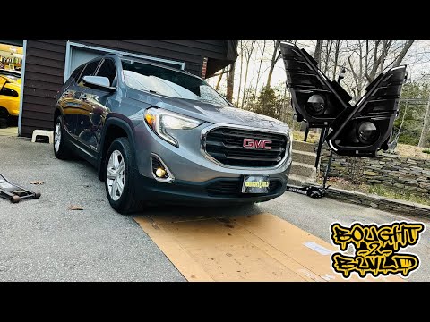 HOW-TO ADD FOG LIGHTS TO A VEHICLE THAT DID NOT COME WITH THEM (2019 GMC TERRAIN) @spyderauto
