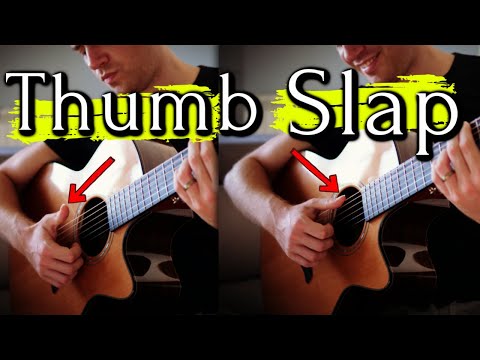 The Most Simple PERCUSSIVE GUITAR Technique for Beginners.