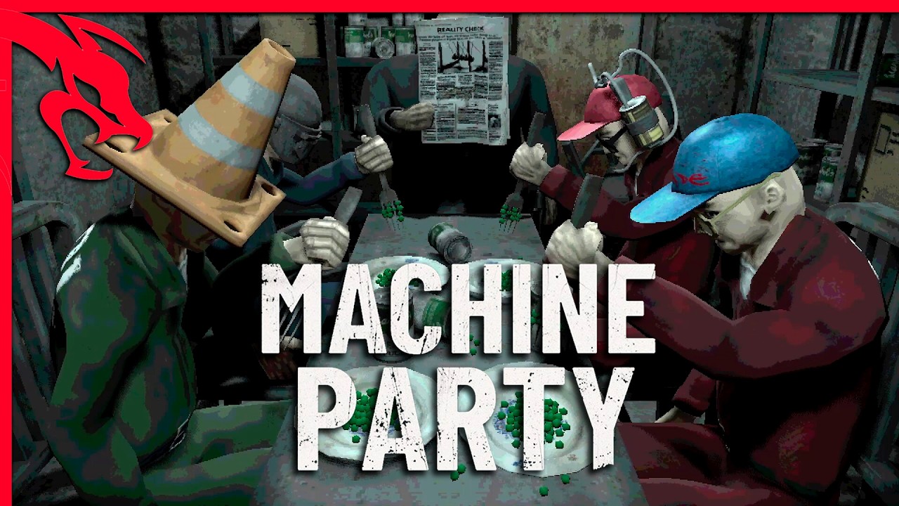 LOS CUATRO IDIOTAS DEL AMUCHALIPSIS | MACHINE PARTY c/ Carola, Trece y Zellen