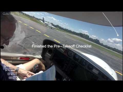 6.9.17 Part I: Clearance and Takeoff JYO to KLPR