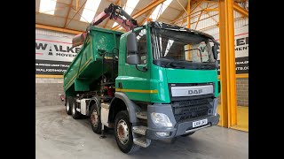 Camion-benne DAF CF 400 8X4 *EURO 6* TIPPER GRAB – 2018 – LK18 JHV à vendre - Image 4 | Autoline ML Camion-benne DAF CF 400 8X4 *EURO 6* TIPPER GRAB – 2018 – LK18 JHV | Image 4 - Autoline